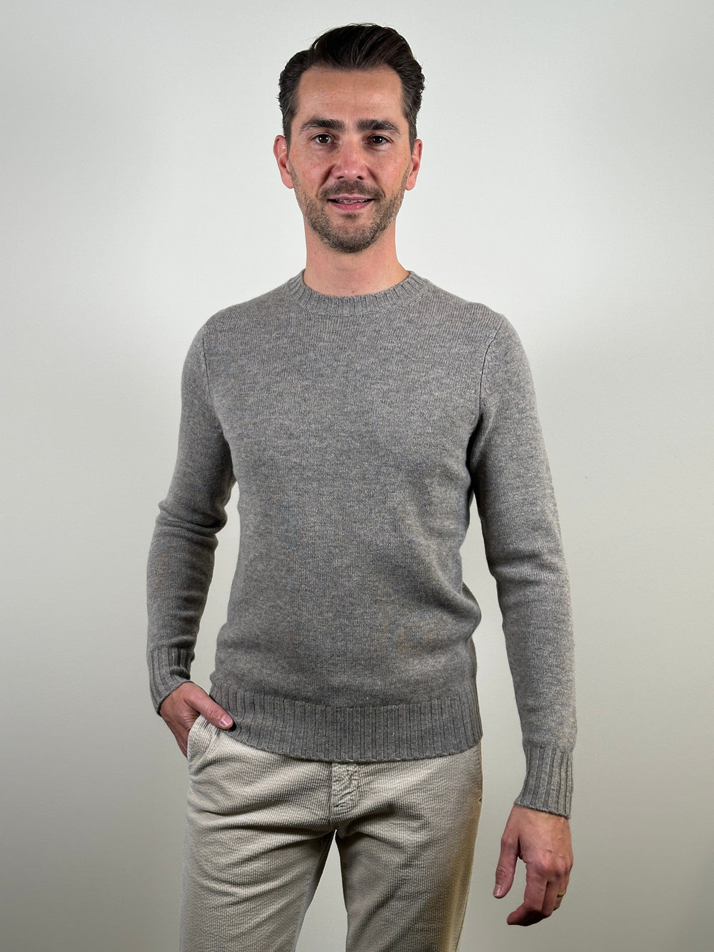 I'm Fine - Trui Merino Cashmere Sandy lake Truien I'm Fine 