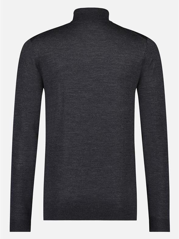 
                  
                    I'm Fine -Turijn Col 100% extrafine merino Anthraciet Truien I'm Fine 
                  
                