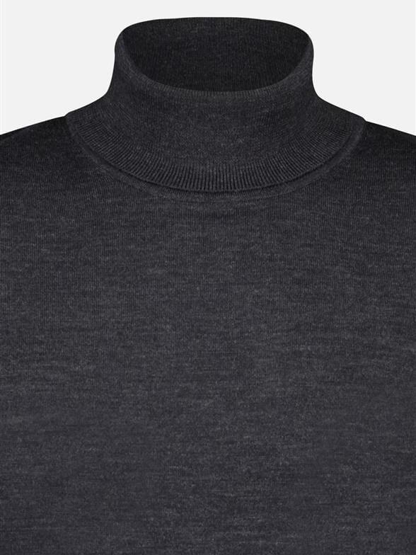 
                  
                    I'm Fine -Turijn Col 100% extrafine merino Anthraciet Truien I'm Fine 
                  
                