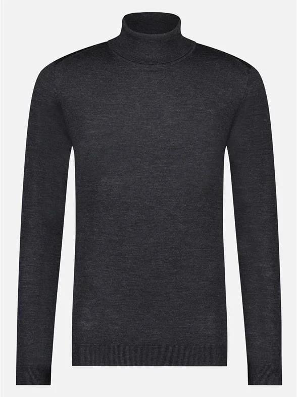 
                  
                    I'm Fine -Turijn Col 100% extrafine merino Anthraciet Truien I'm Fine 
                  
                