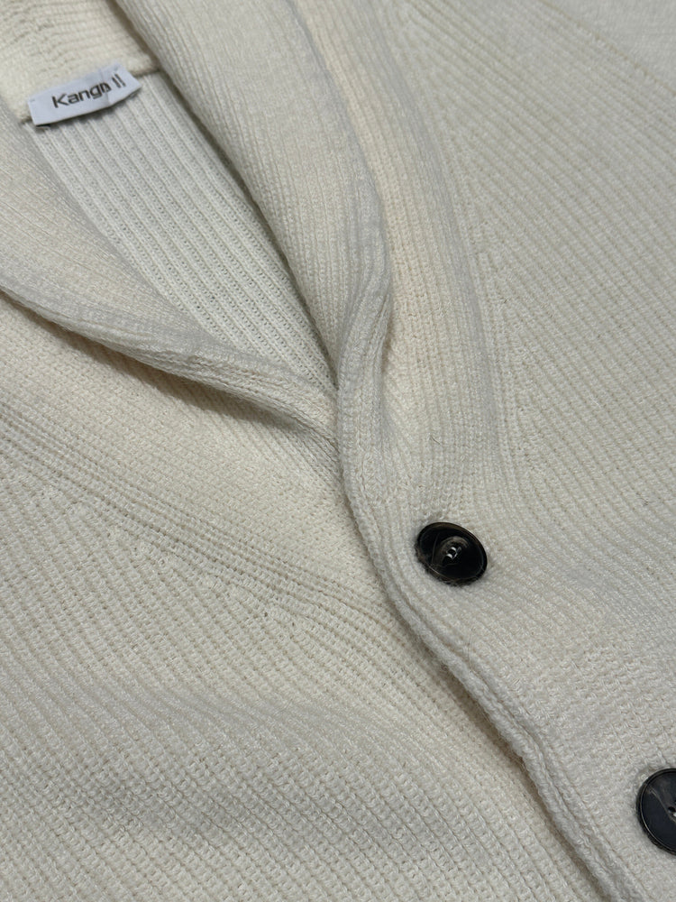 
                  
                    KANGRA - Cardigan Sjaalkraag Wol Alpaca Panna Truien Kangra 
                  
                