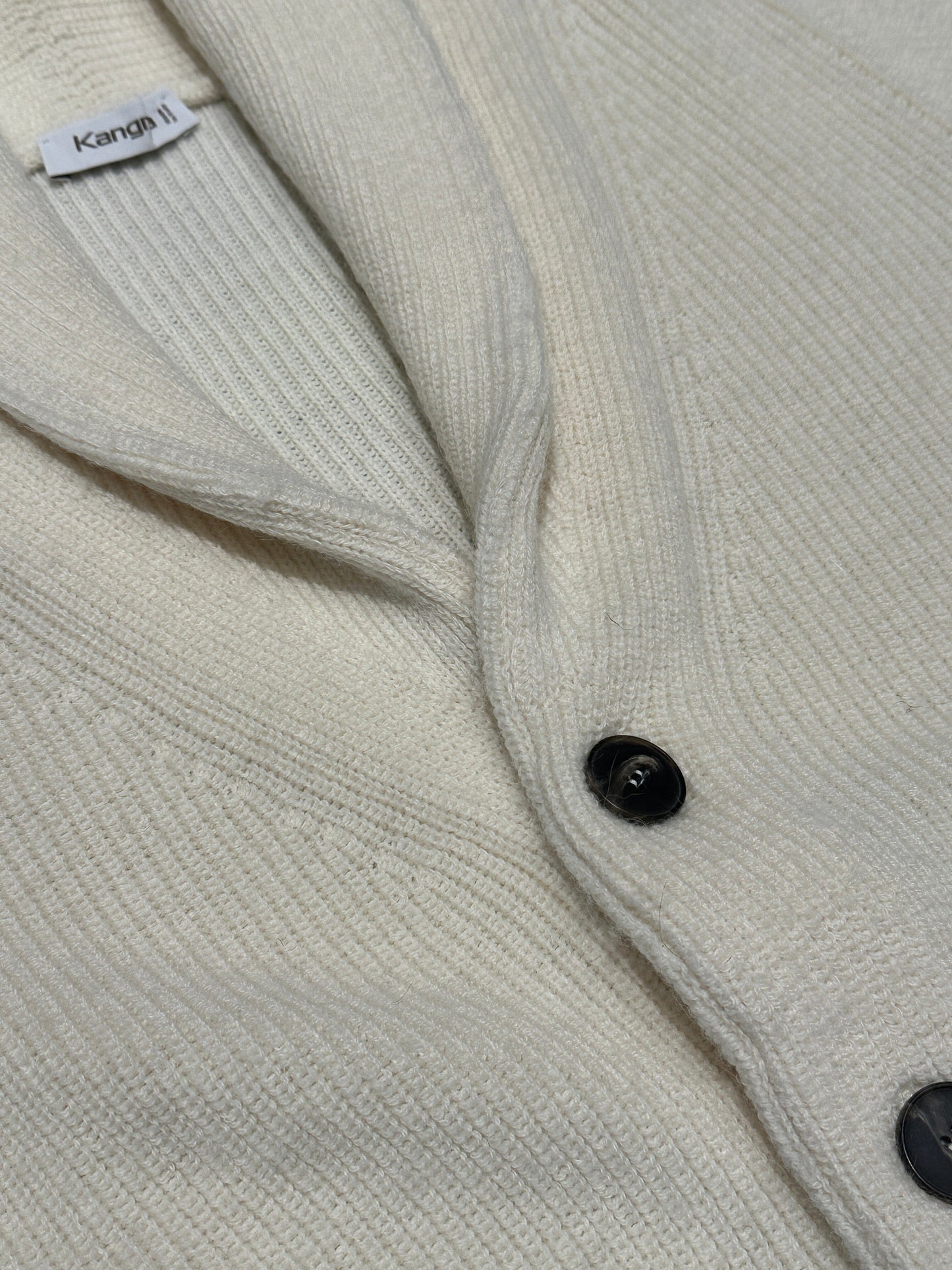 
                  
                    KANGRA - Cardigan Sjaalkraag Wol Alpaca Panna Truien Kangra 
                  
                