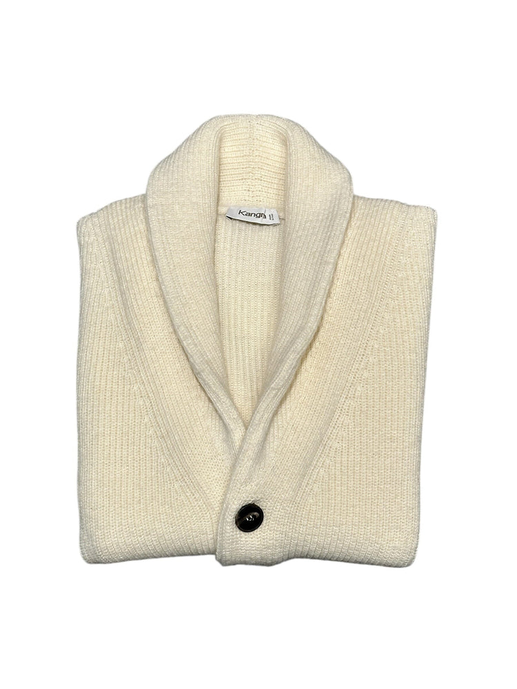 
                  
                    KANGRA - Cardigan Sjaalkraag Wol Alpaca Panna Truien Kangra 
                  
                