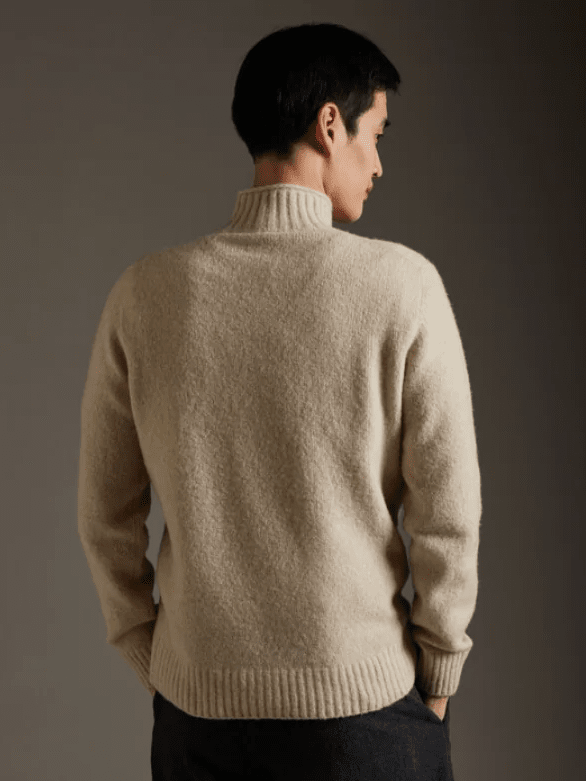 
                  
                    KANGRA - Turtleneck Wol Cashmere Naturale Truien Kangra 
                  
                