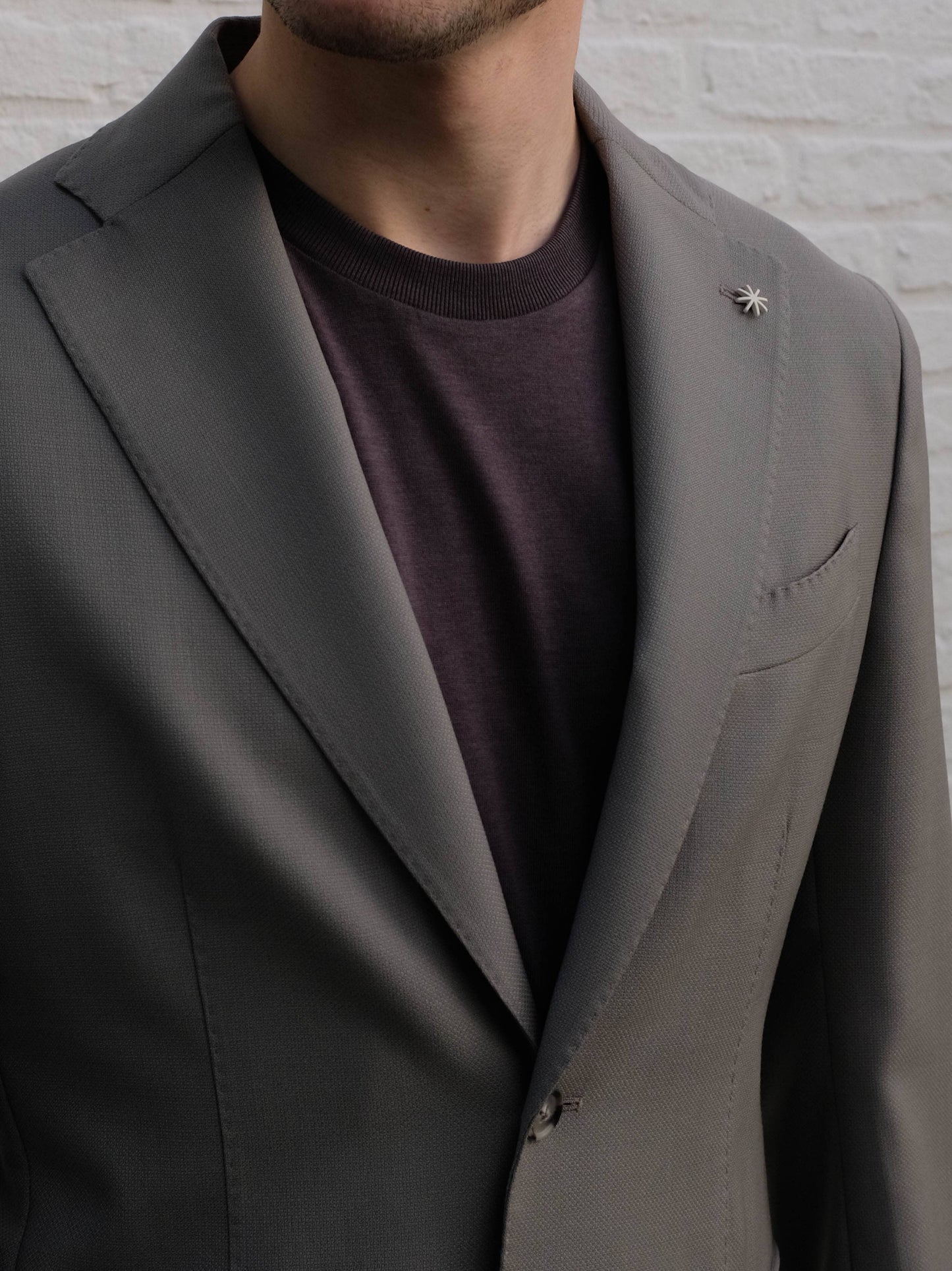 
                  
                    MANUEL RITZ - Blazer Marzotto Taupe Blazers & kostuums Manuel Ritz 
                  
                
