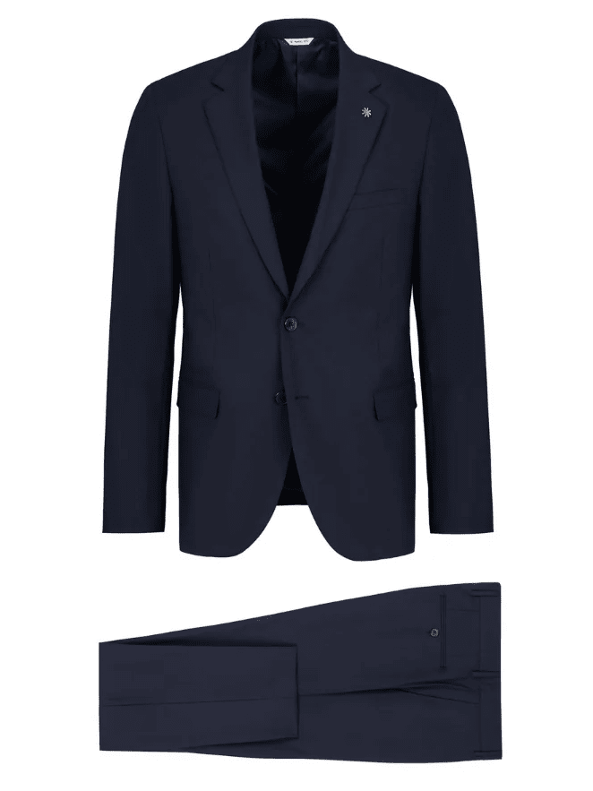 MANUEL RITZ - Kostuum Lightweight Donkerblauw Blazers & kostuums Manuel Ritz 