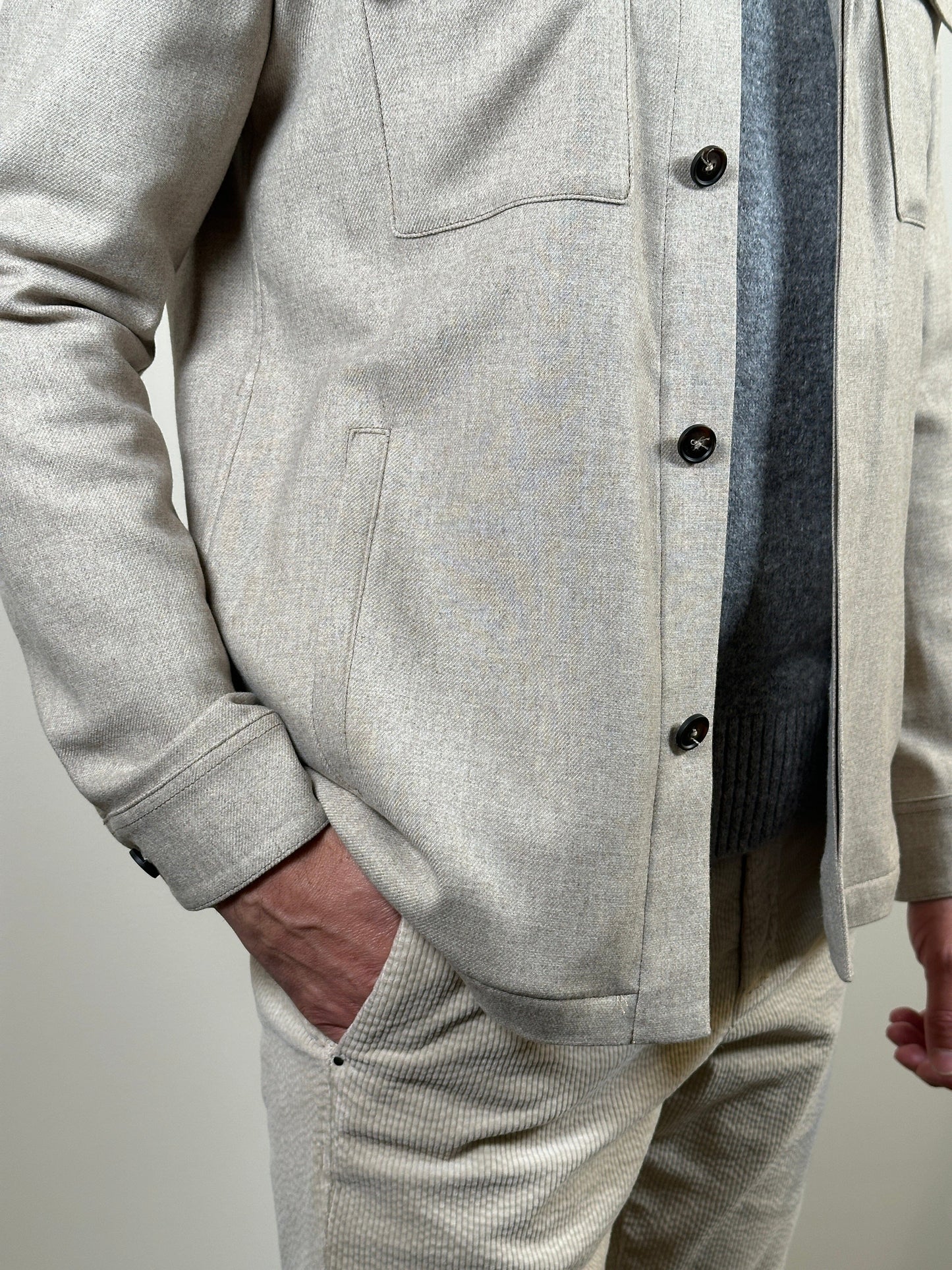 
                  
                    MANUEL RITZ - Luxe Overhemd Beige Hemden Manuel Ritz 
                  
                