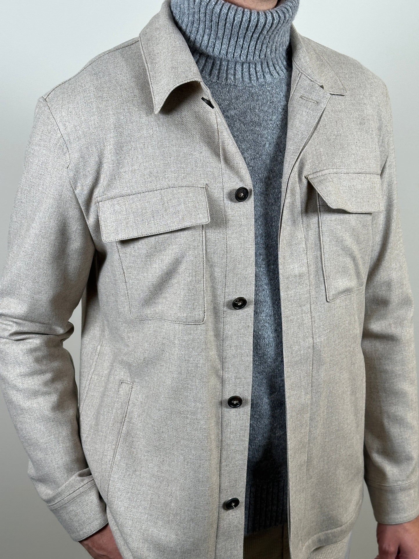 
                  
                    MANUEL RITZ - Luxe Overhemd Beige Hemden Manuel Ritz 
                  
                