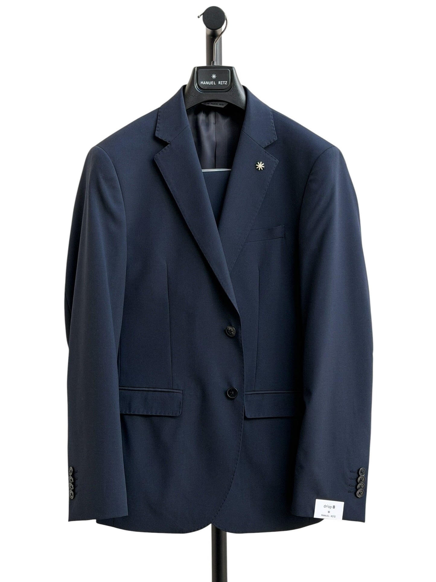 MANUEL RITZ - Suit Lightweight Donkerblauw Blazers & kostuums Manuel Ritz 