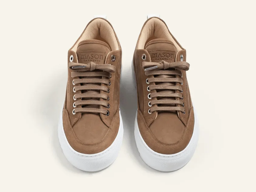 MASON GARMENTS - Tia Orginale Brown Sneakers Mason Garments 
