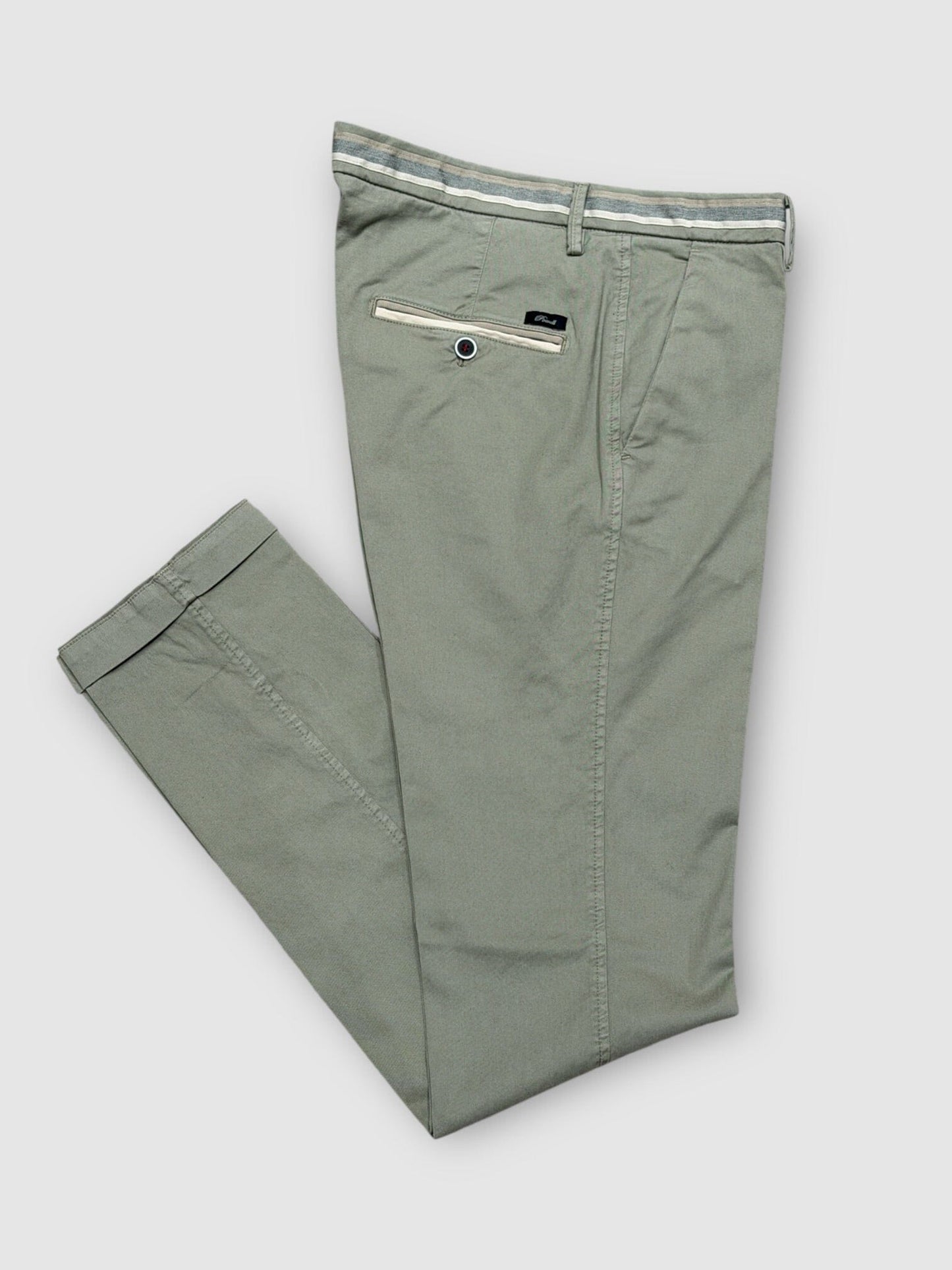 POWELL BY MASONS - Chino Groen Broeken Powell 