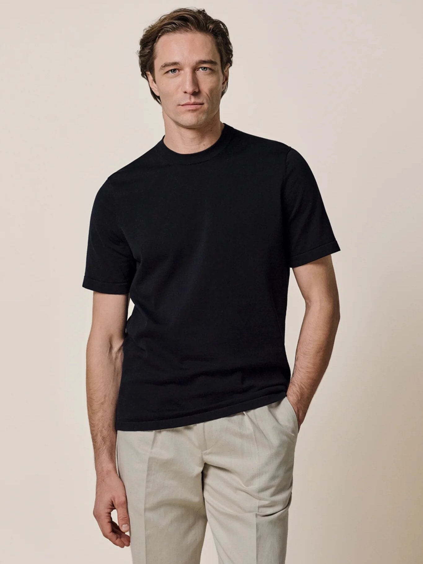 PROFUOMO - Aero Ease T-Shirt Donkerblauw T-shirts Profuomo 