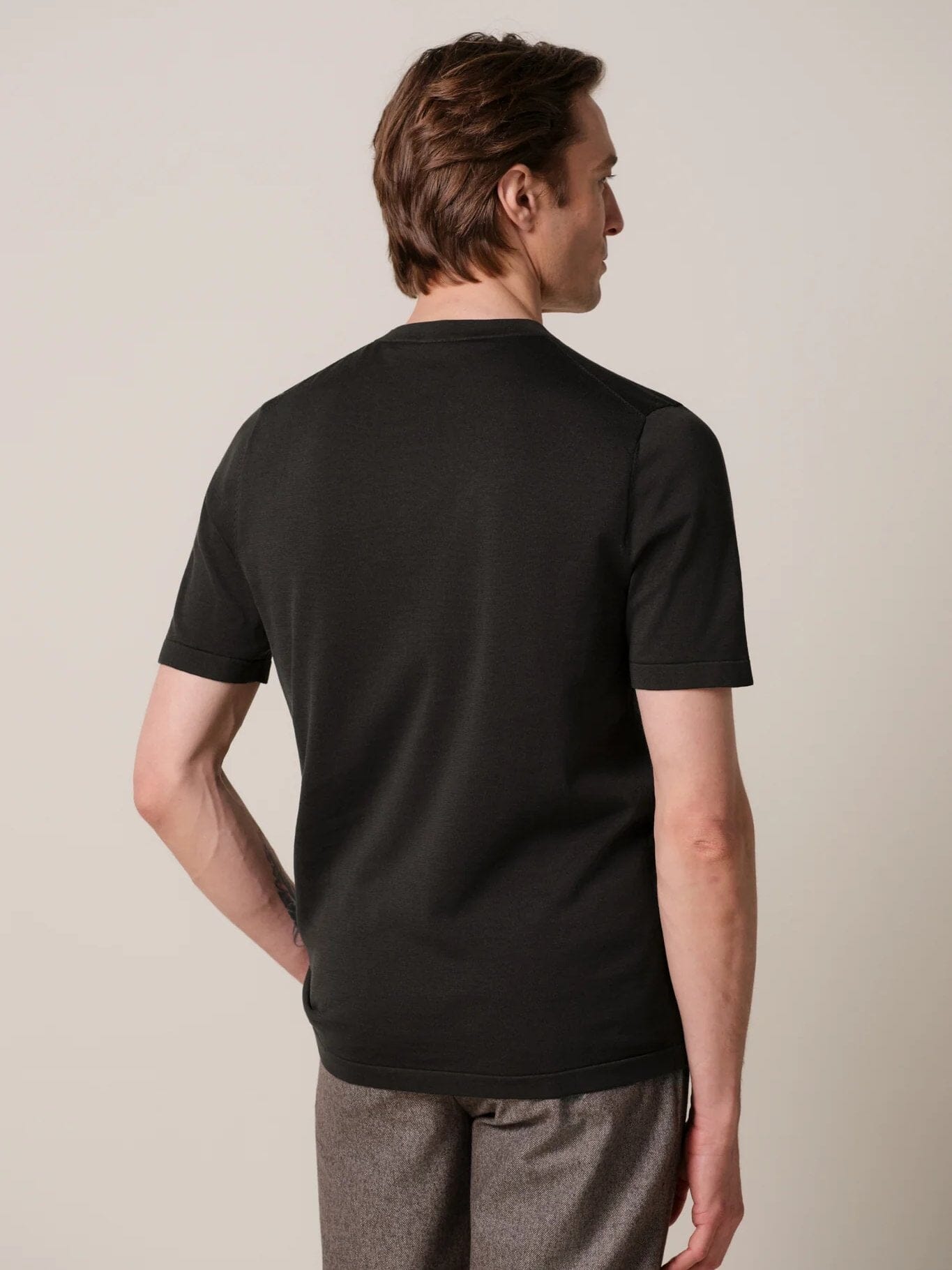 
                  
                    PROFUOMO - Aero Ease T-Shirt Donkerbruin T-shirts Profuomo 
                  
                