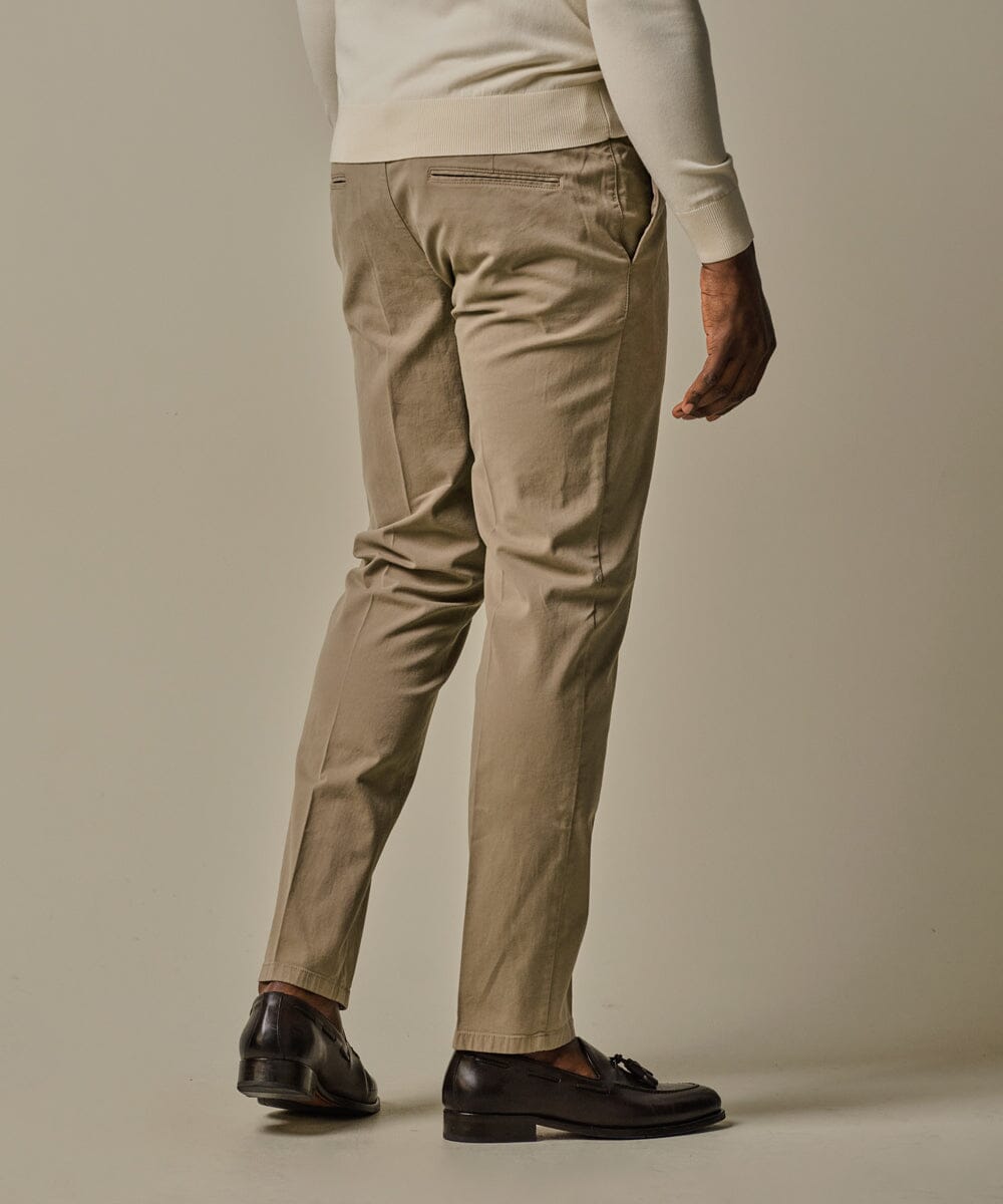 
                  
                    PROFUOMO - Beige Stretch Chino Broeken Profuomo 
                  
                