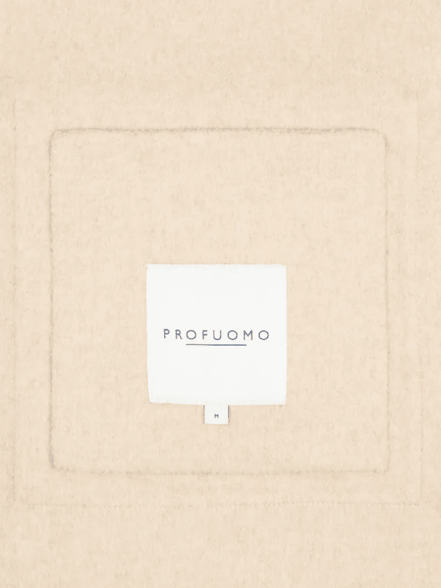 
                  
                    PROFUOMO - Beige Wol Single Layer Overshirt Hemden Profuomo 
                  
                