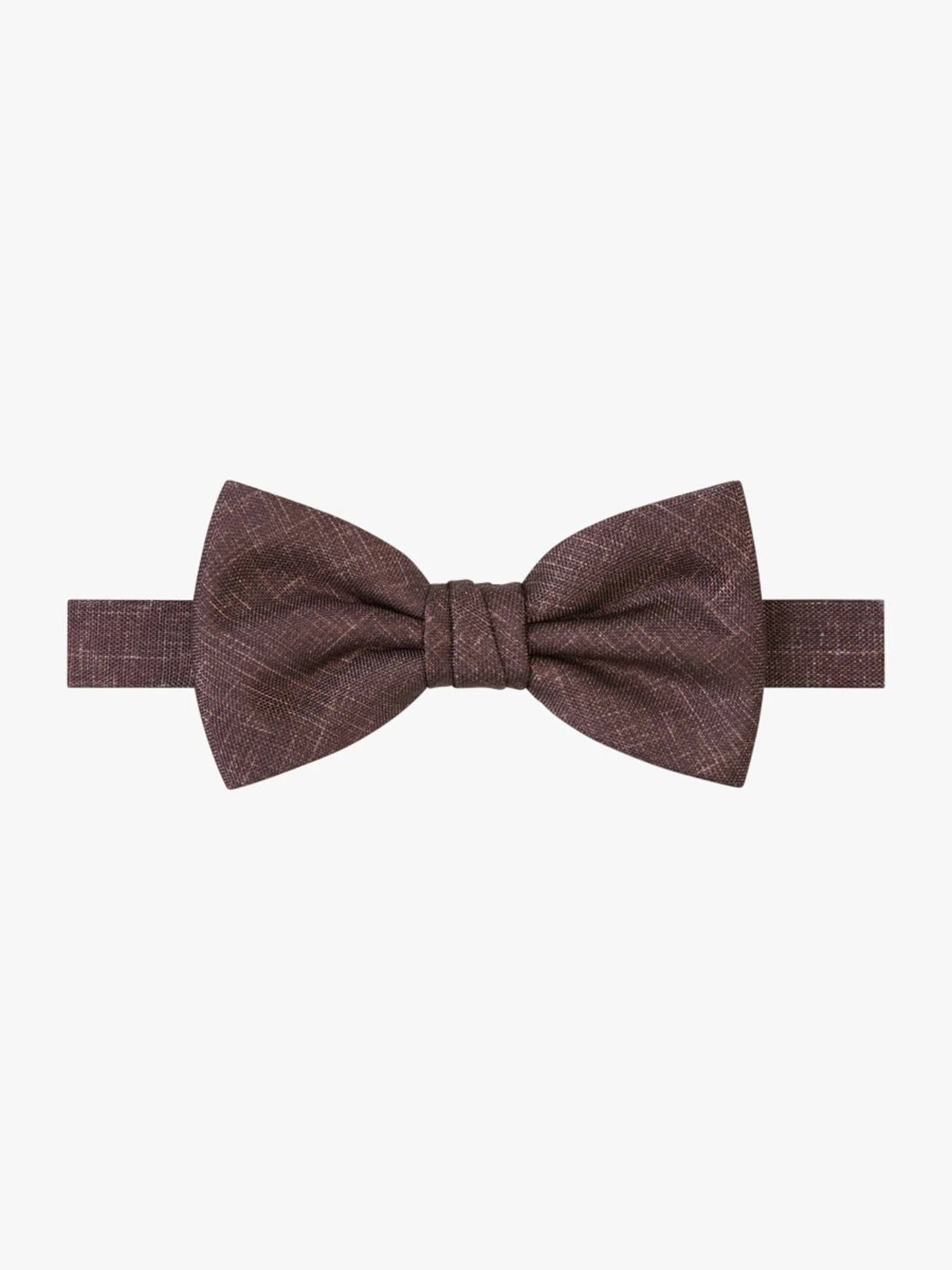 PROFUOMO - Bowtie Silk Print Brown Dassen en strikken Profuomo 