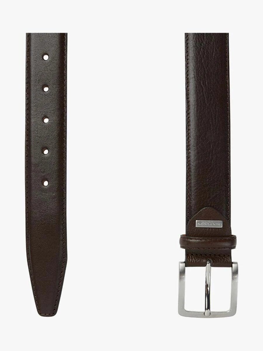 
                  
                    PROFUOMO - Brown calf leather belt riemen Profuomo 
                  
                