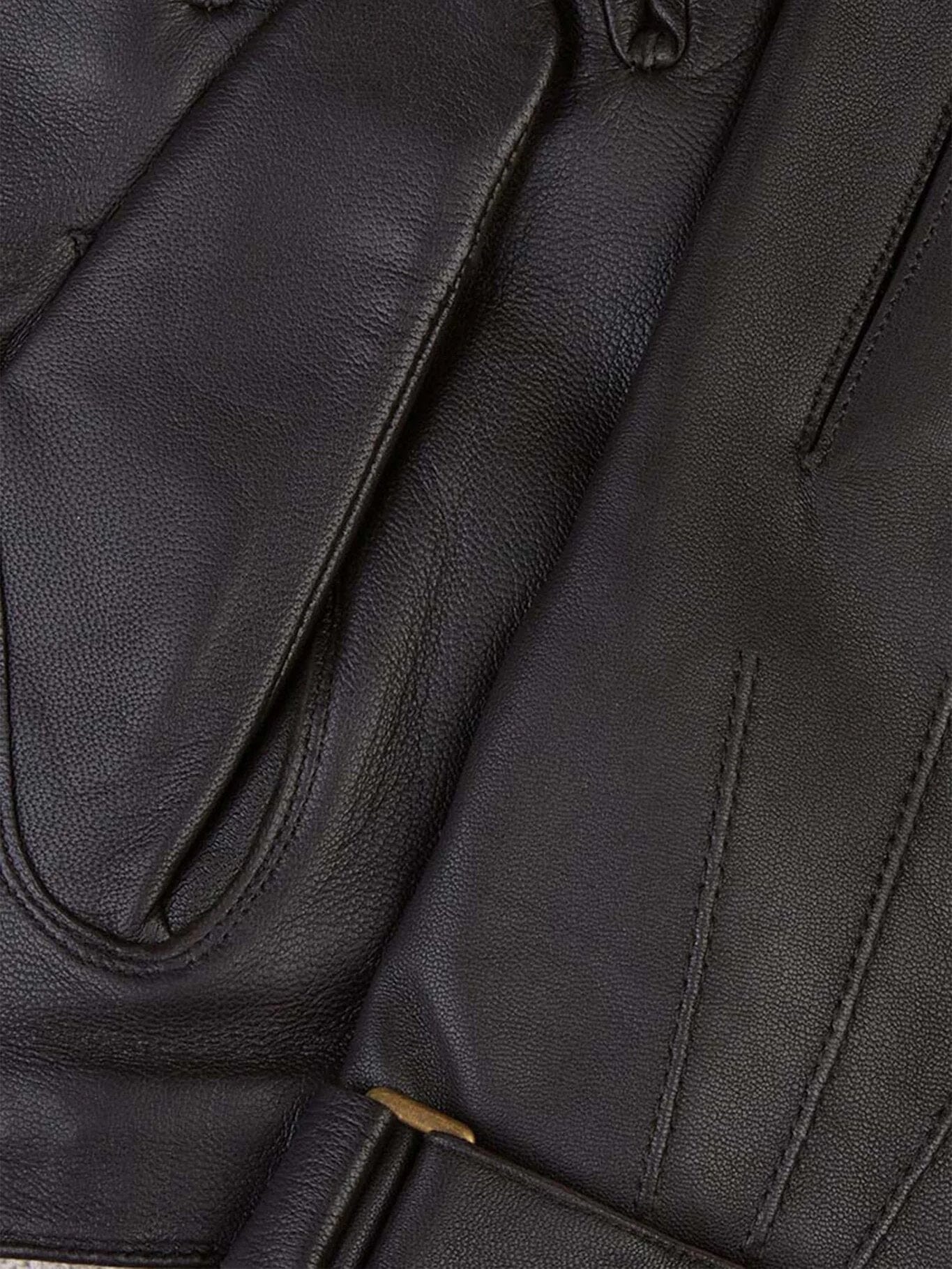 
                  
                    PROFUOMO - Brown leather gloves Sjaals Profuomo 
                  
                