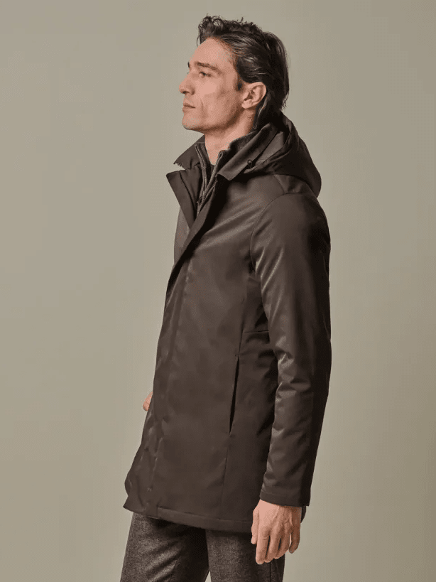 
                  
                    PROFUOMO - Bruine Magnet Jas Jassen Profuomo 
                  
                