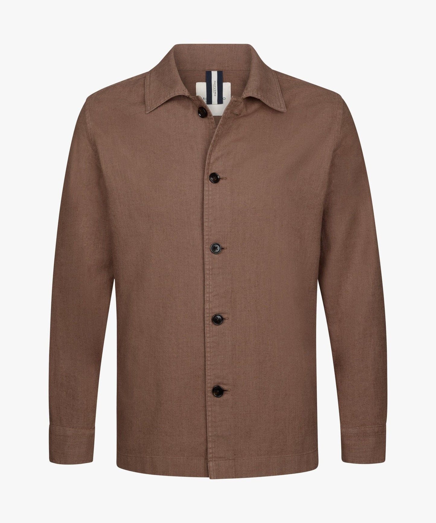 PROFUOMO - Clay linen overshirt Overshirts Profuomo 