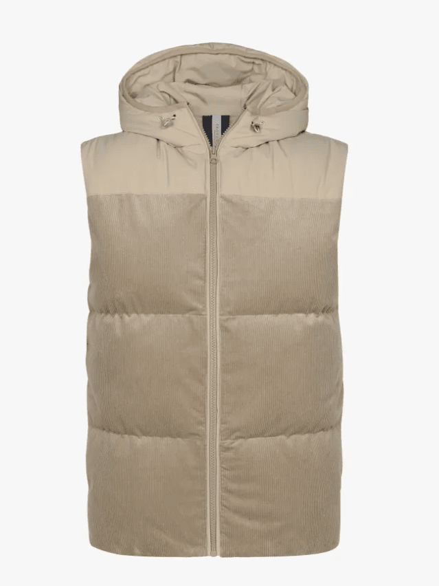 
                  
                    PROFUOMO - Corduroy Bodywarmer Beige Jassen Profuomo 
                  
                