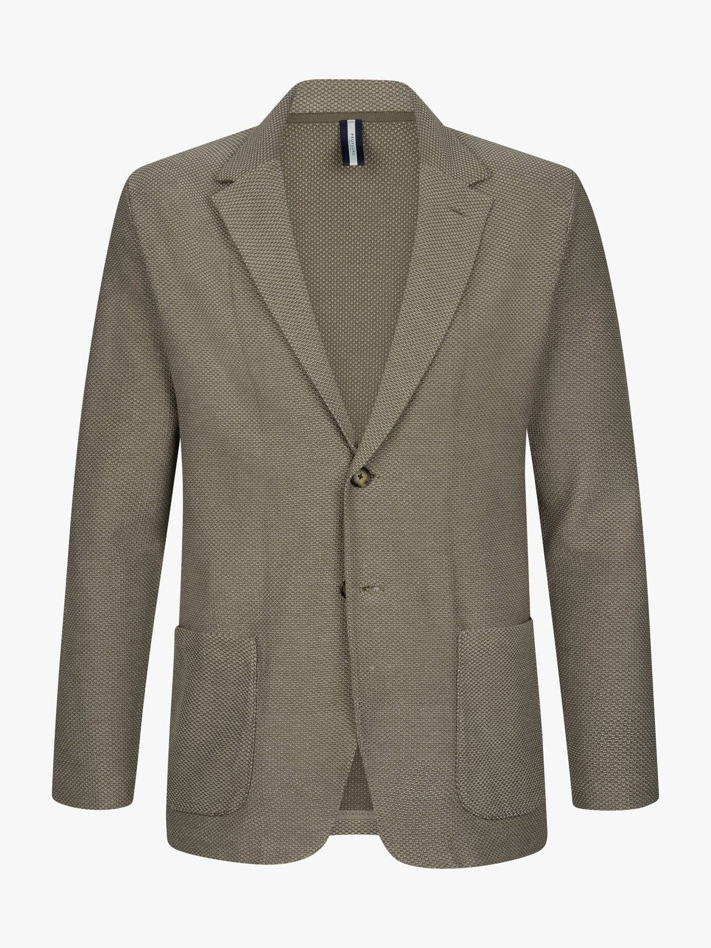 PROFUOMO - Cotton Blazer Jacket Beige Blazers & kostuums Profuomo 