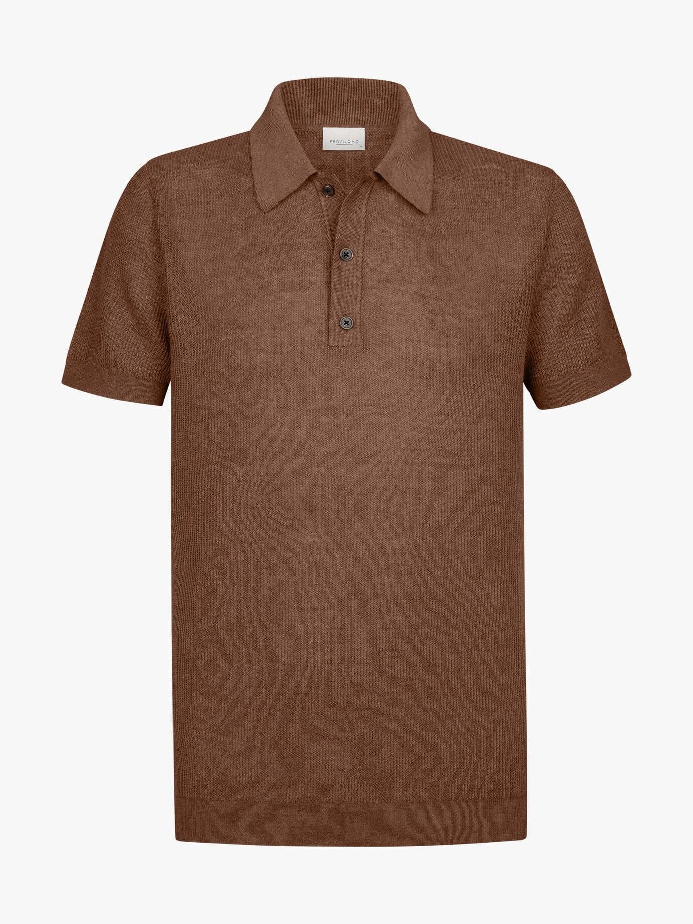PROFUOMO - Cotton Linen Polo Clay Polo's Profuomo 