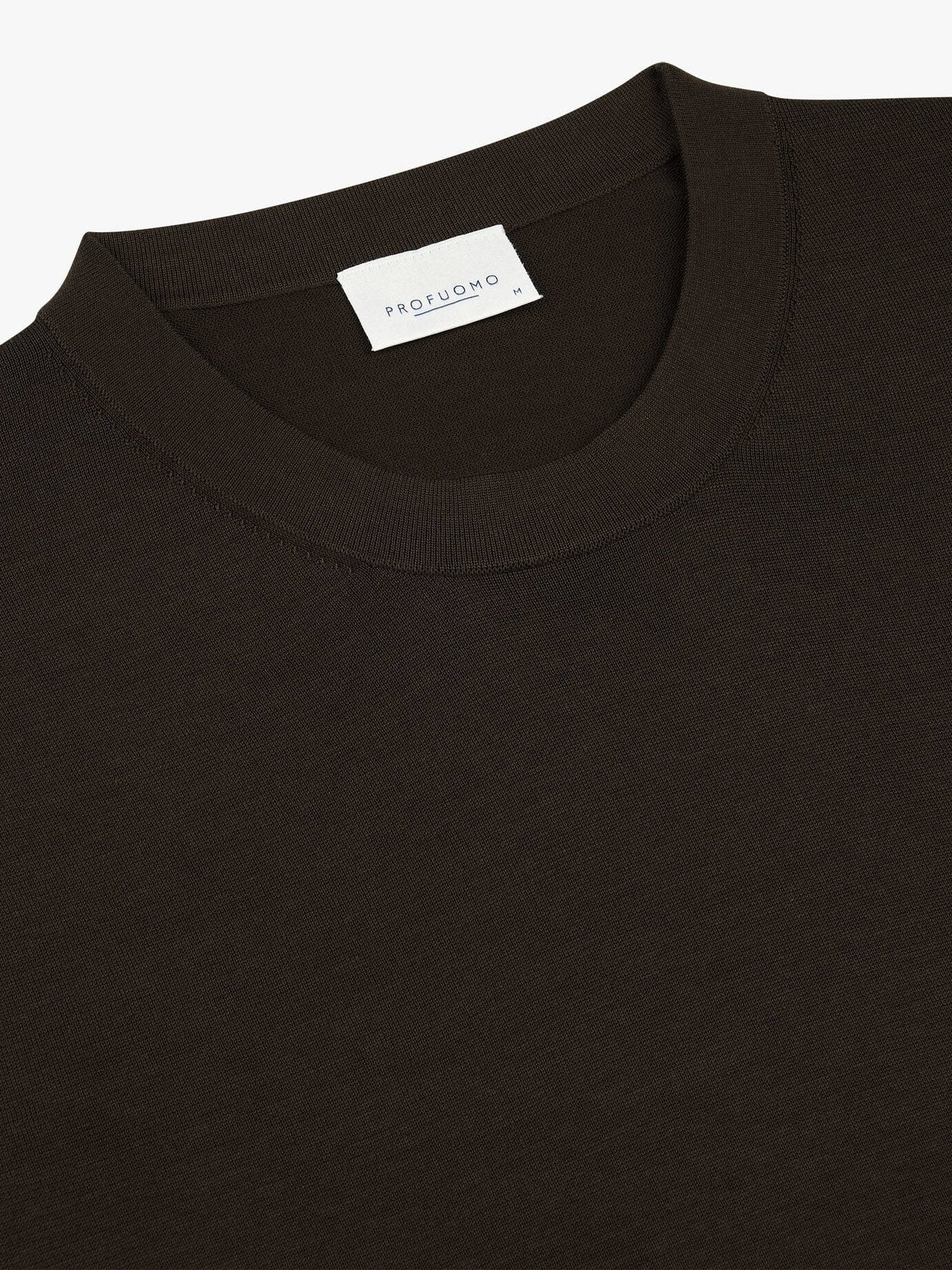 
                  
                    PROFUOMO - Dark brown Aero Ease T-shirt T-shirts Profuomo 
                  
                