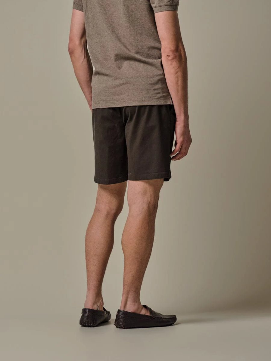
                  
                    PROFUOMO - Dark brown Garment Dye shorts Shorts Profuomo 
                  
                