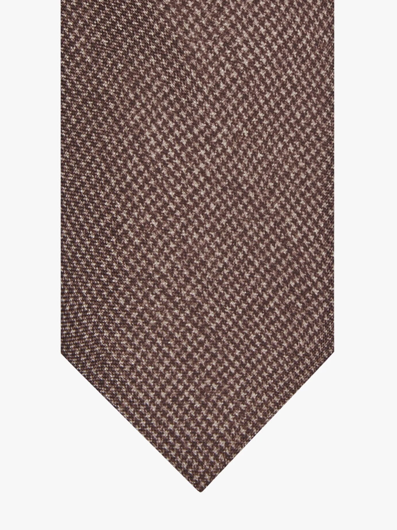 PROFUOMO - Das Silk Print Bruin Dassen en strikken Profuomo 