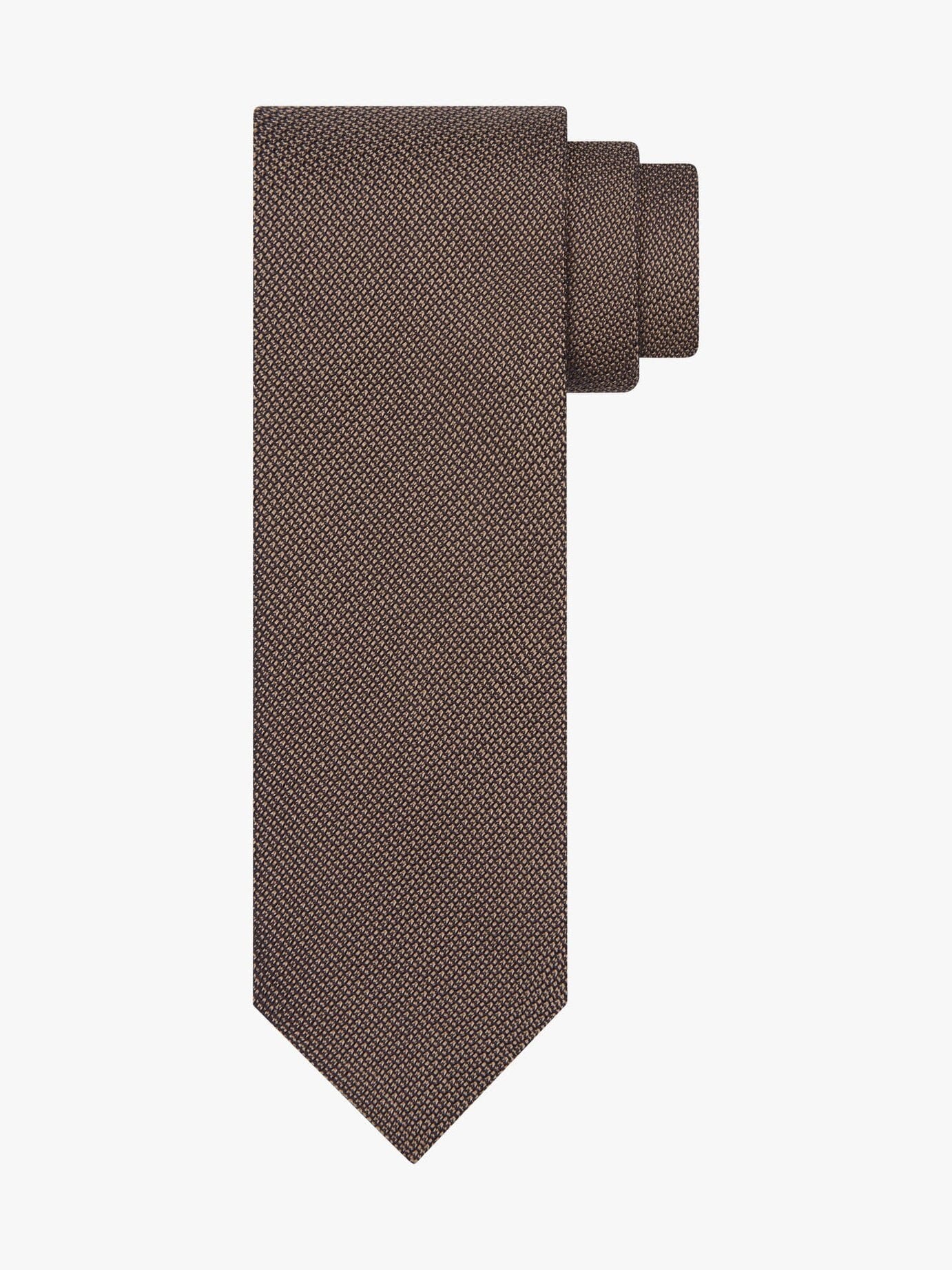 PROFUOMO - Das Silk Woven Beige Dassen en strikken Profuomo 