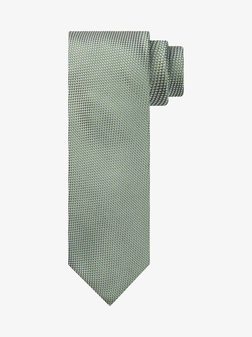 PROFUOMO - Das Silk Woven Green Dassen en strikken Profuomo 