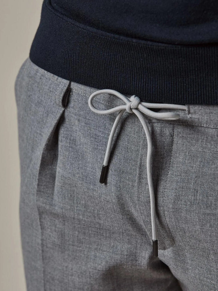 
                  
                    PROFUOMO - Geklede Jogger Pants Grijs Broeken Profuomo 
                  
                