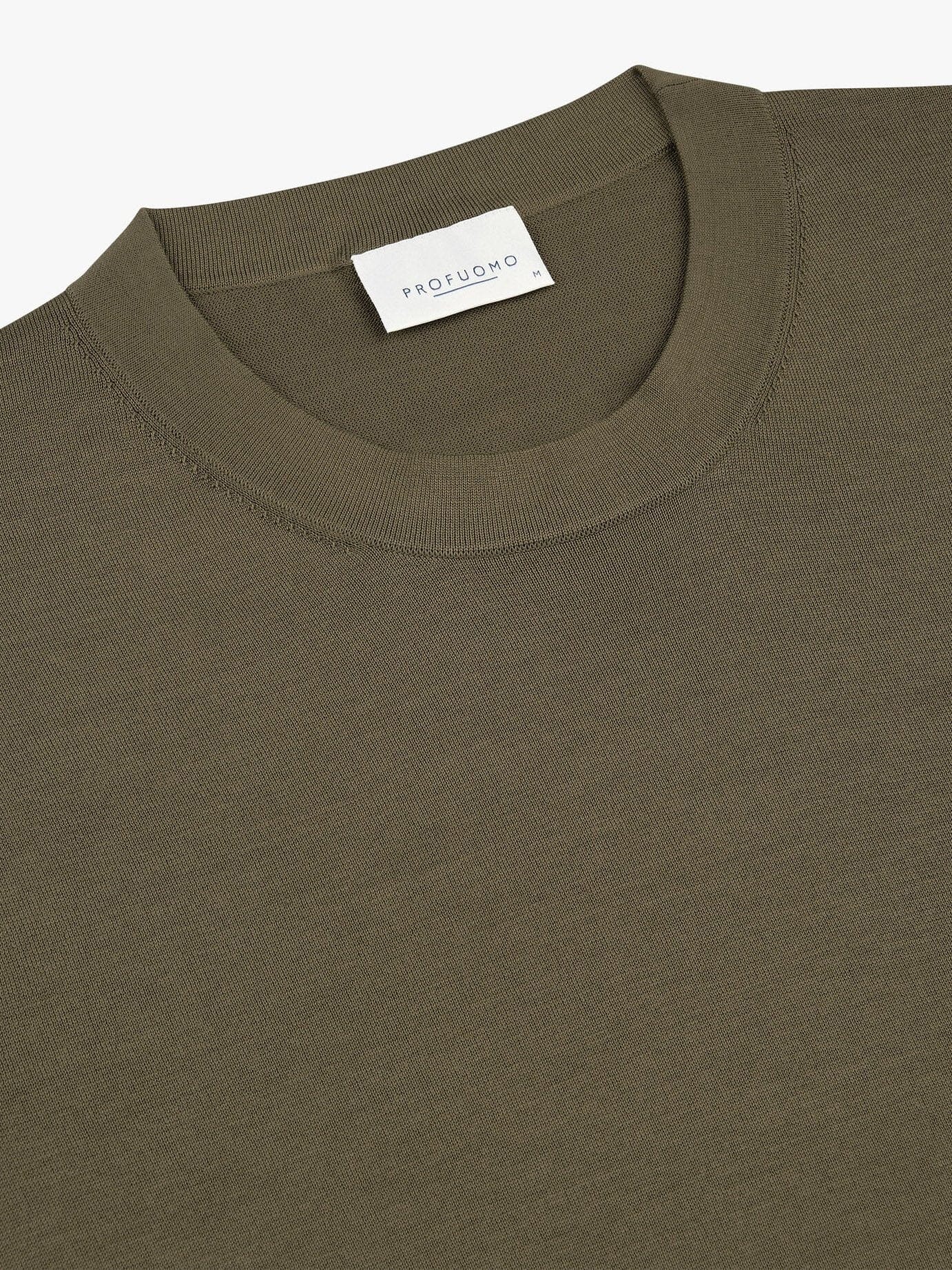 PROFUOMO - Light Brown Aero Ease T-Shirt T-shirts Profuomo 