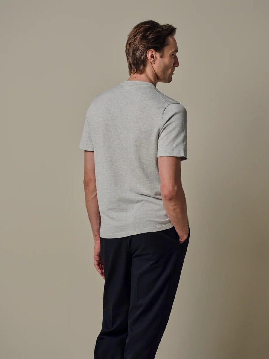 
                  
                    PROFUOMO - Light Grey Aero Ease T-Shirt T-shirts Profuomo 
                  
                
