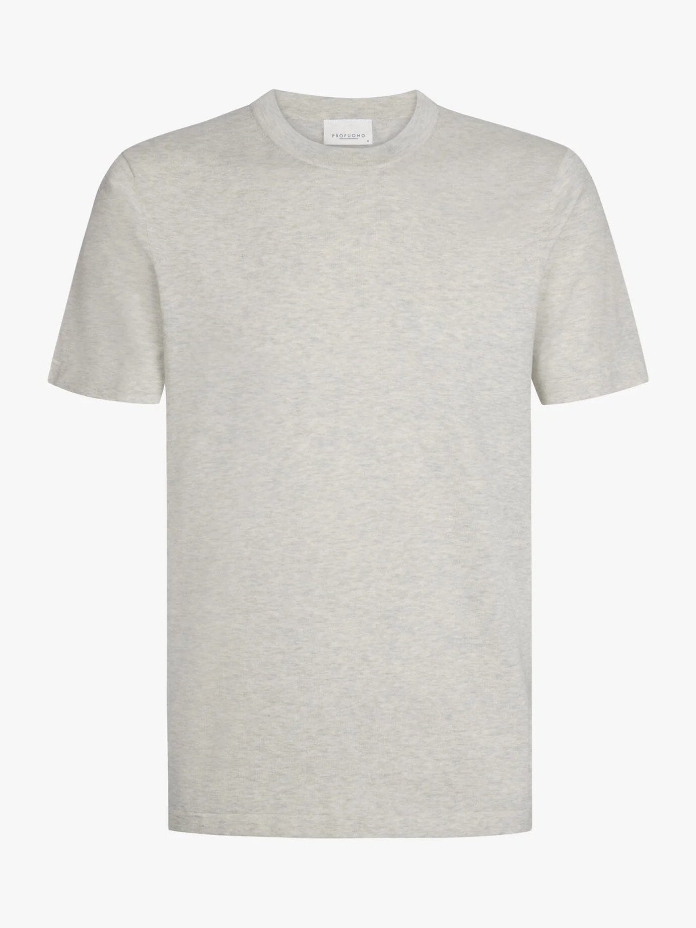 PROFUOMO - Light Grey Aero Ease T-Shirt T-shirts Profuomo 