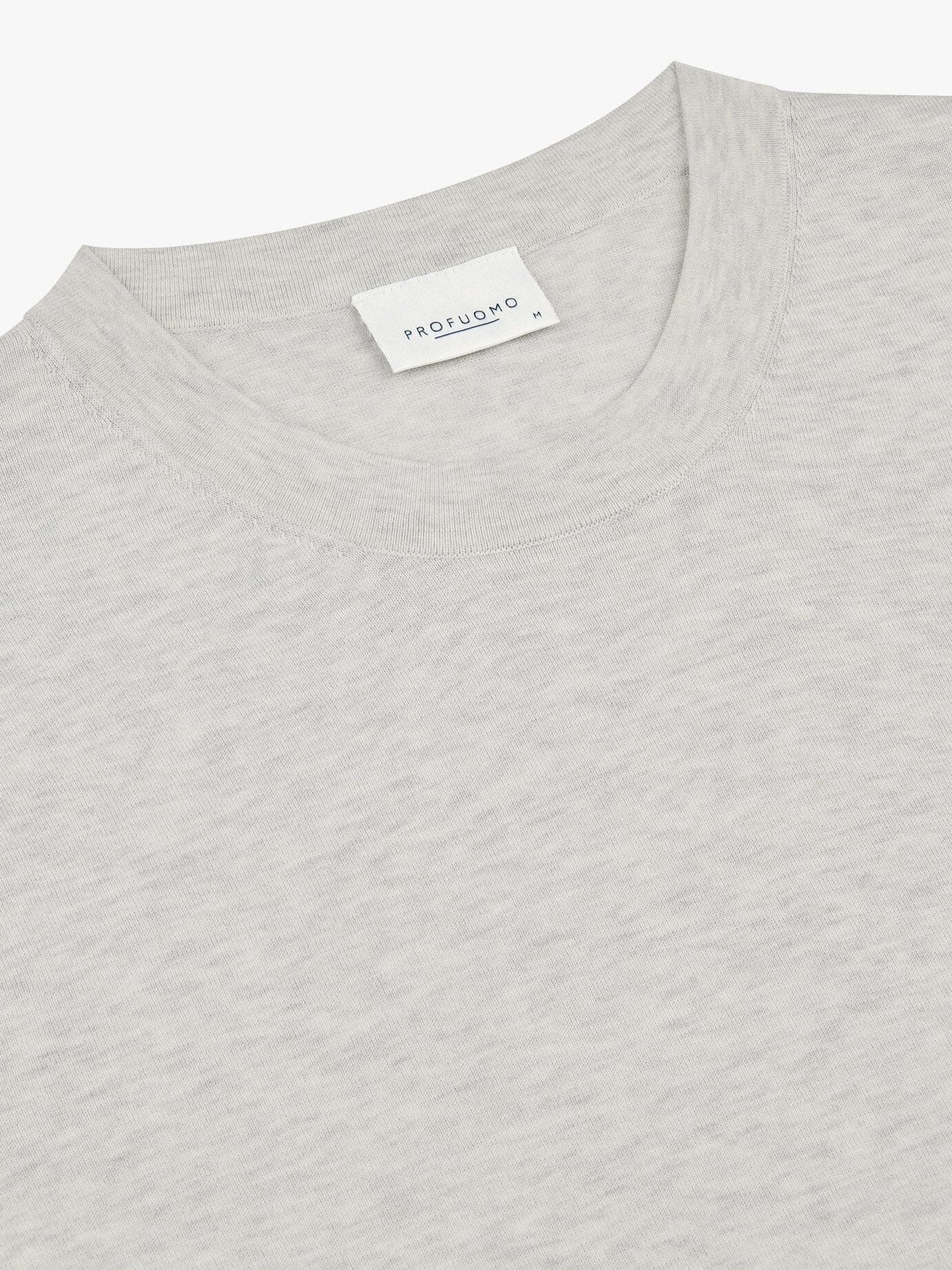 PROFUOMO - Light Grey Aero Ease T-Shirt T-shirts Profuomo 