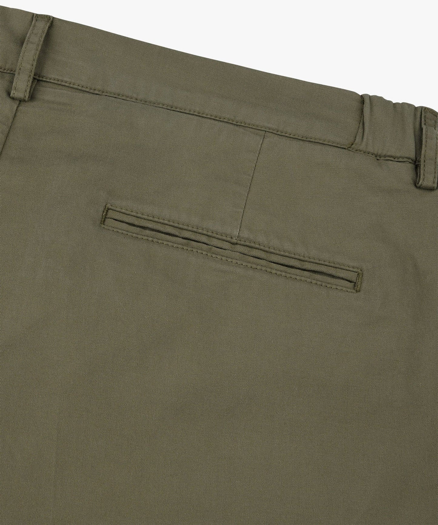 PROFUOMO - Lt Taupe Stretch Chino Broeken Profuomo 