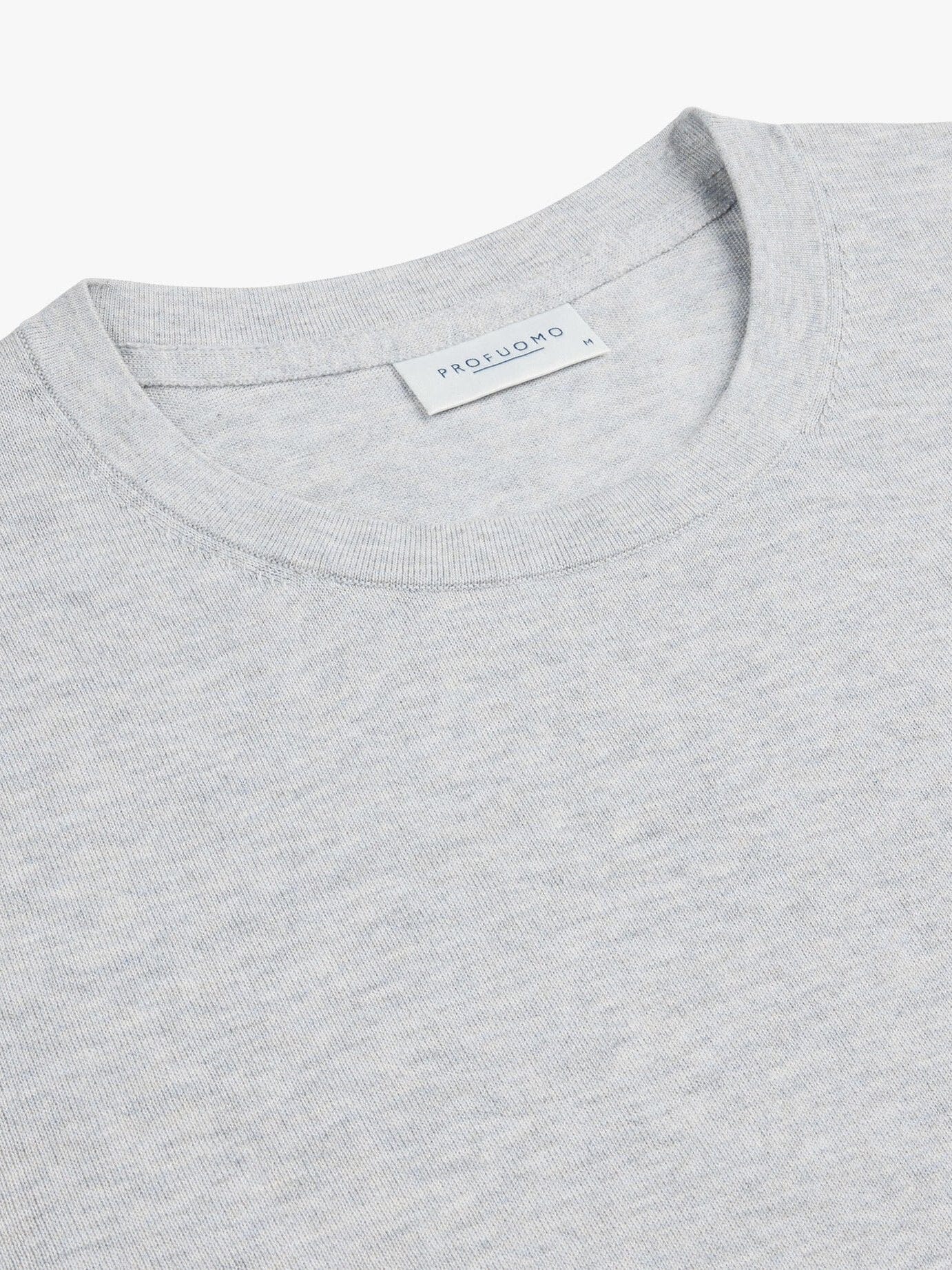 
                  
                    PROFUOMO - Luxury Basic T-Shirt Grijs T-shirts Profuomo 
                  
                