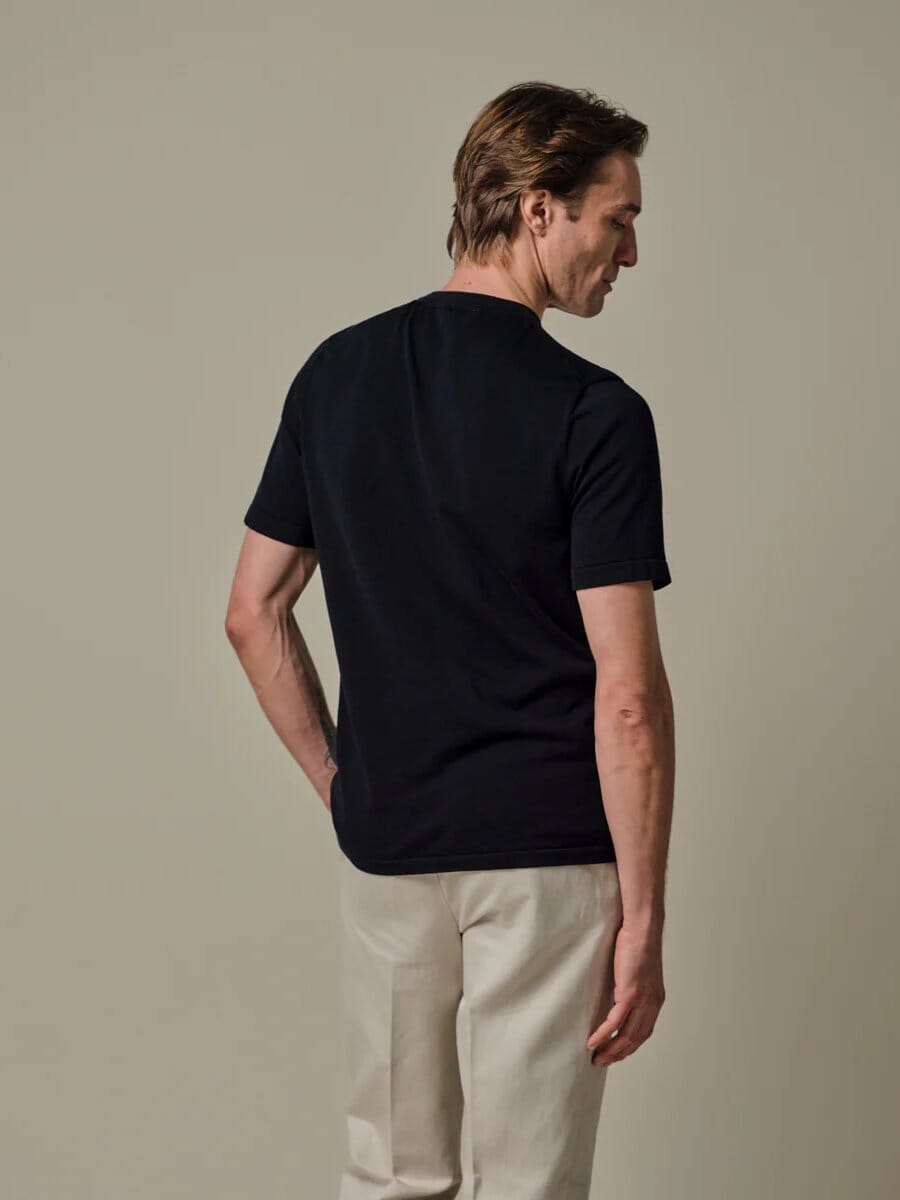 
                  
                    PROFUOMO - Navy Aero Ease T-shirt T-shirts Profuomo 
                  
                