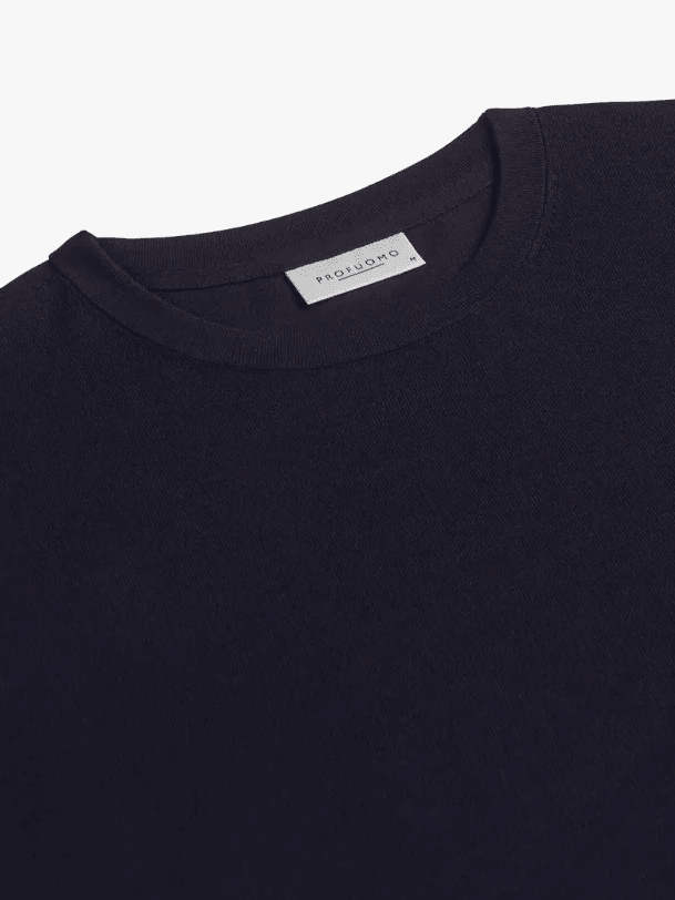 
                  
                    PROFUOMO - Navy Luxury Basic T-Shirt T-shirts Profuomo 
                  
                