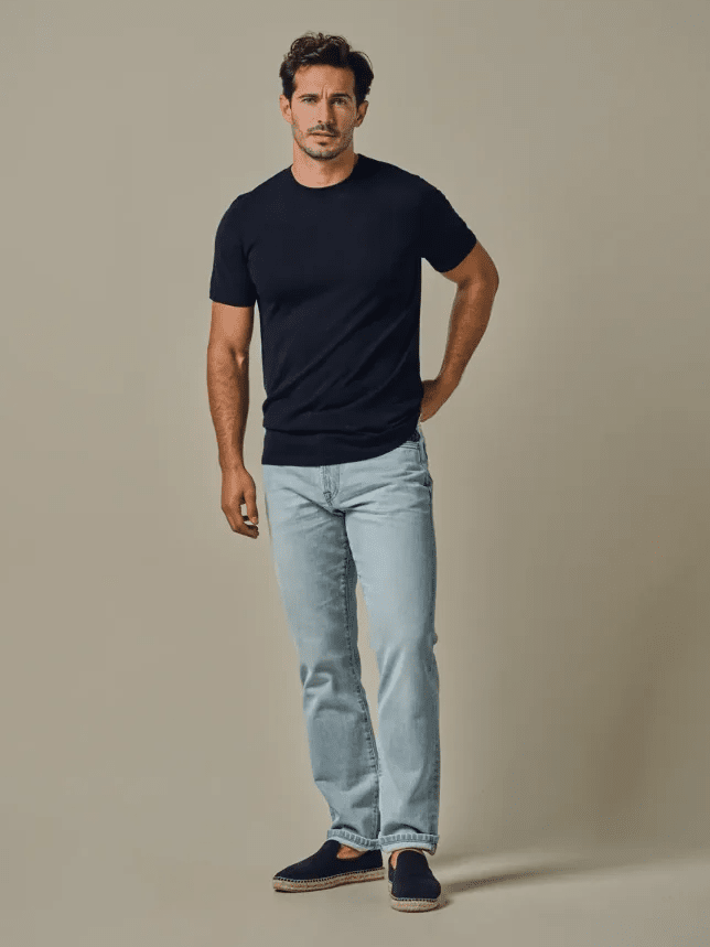 
                  
                    PROFUOMO - Navy Luxury Basic T-Shirt T-shirts Profuomo 
                  
                