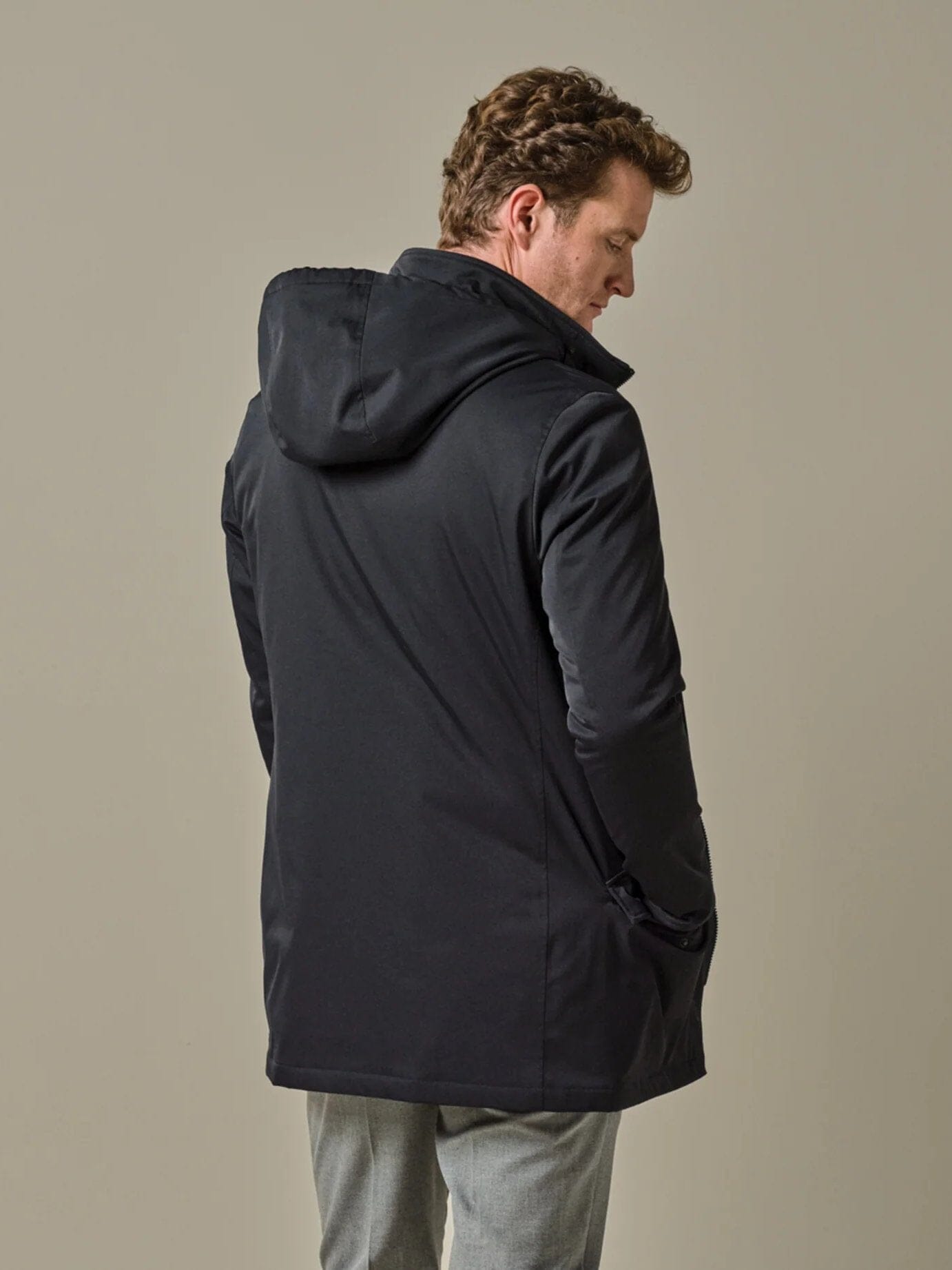 
                  
                    PROFUOMO - Navy Magnet Jacket Jassen Profuomo 
                  
                