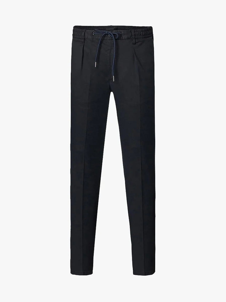 PROFUOMO - Navy Spordcord Chino Broeken Profuomo 