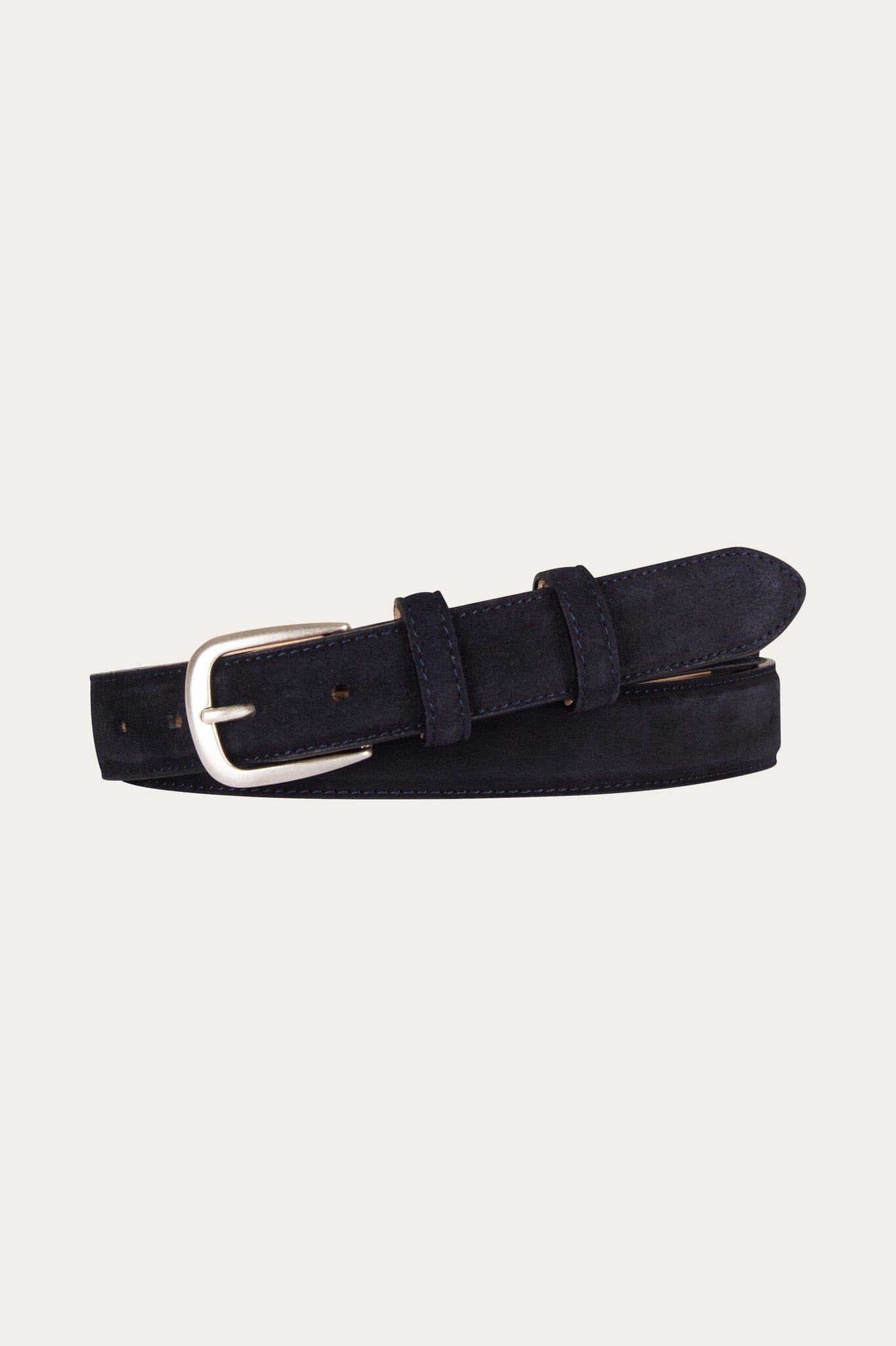 
                  
                    PROFUOMO - Navy suede belt riemen Profuomo 
                  
                