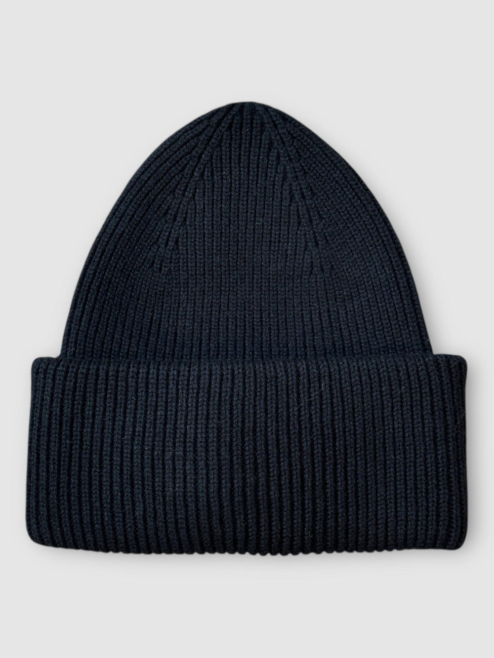 PROFUOMO - Navy Wool Knitted Beanie Sjaals Profuomo 