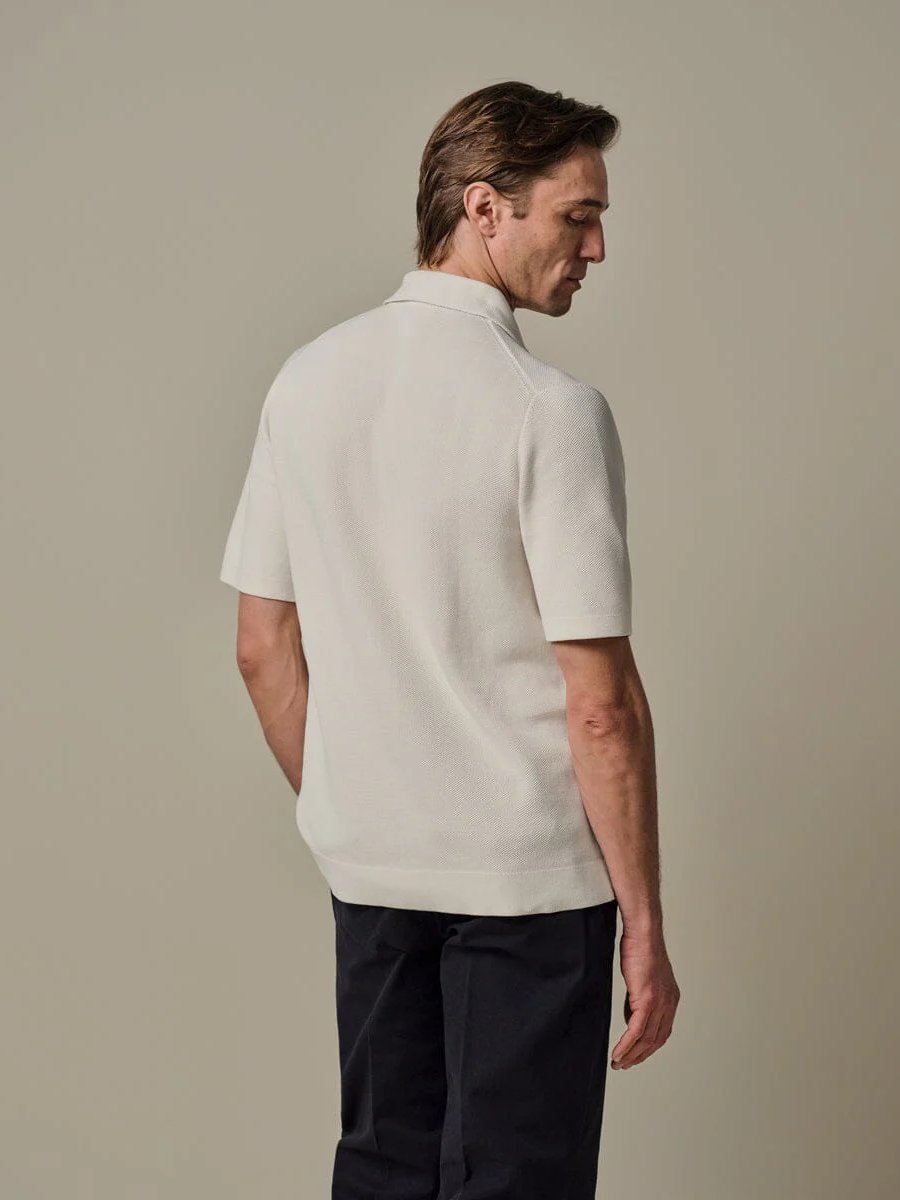 
                  
                    PROFUOMO - Off-white Aero Ease camp polo Polo's Profuomo 
                  
                