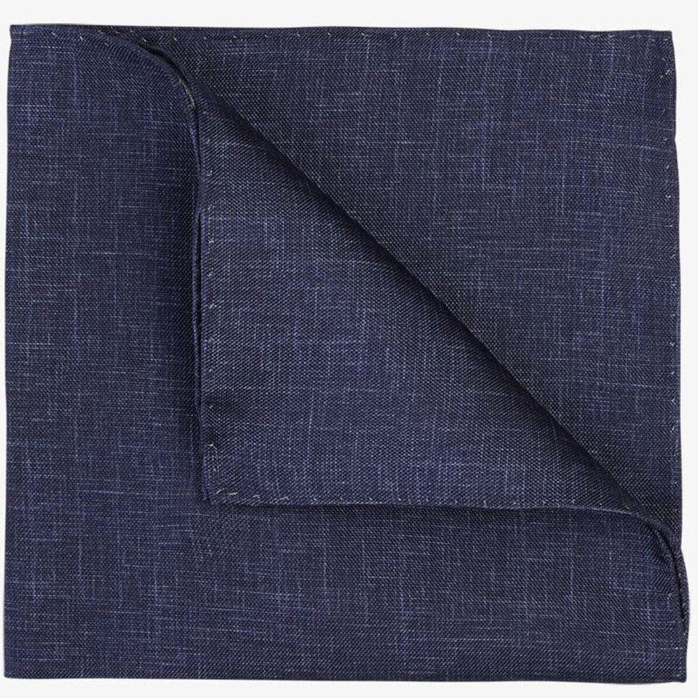 PROFUOMO - Pochette Silk Print Navy Pochettes Profuomo 