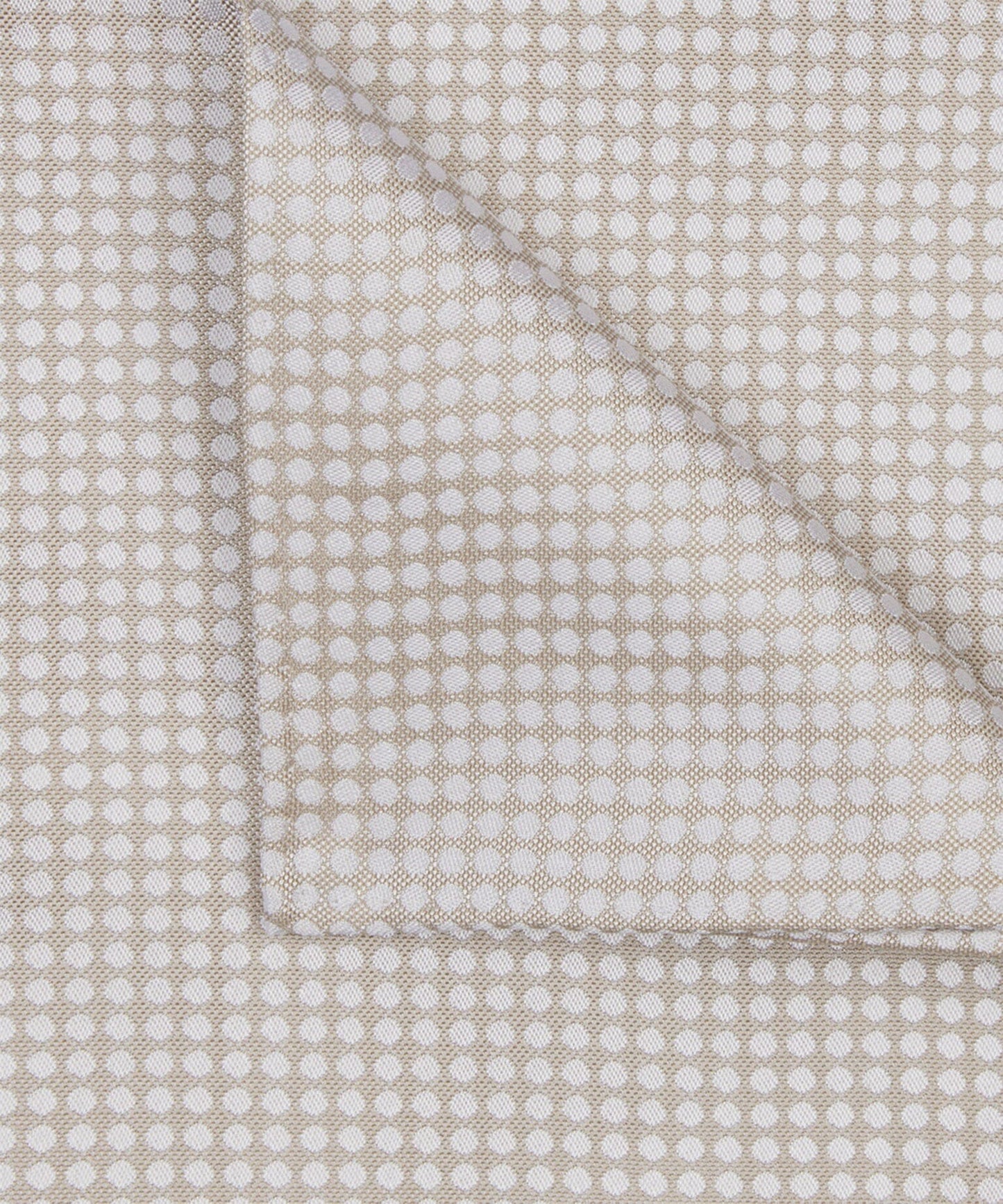 PROFUOMO - Pochette Silk Woven Sand Pochettes Profuomo 