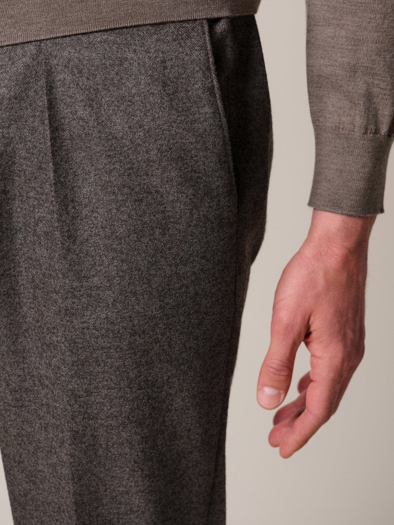 
                  
                    PROFUOMO - Relaxed Fit Trousers Bruin Broeken Profuomo 
                  
                